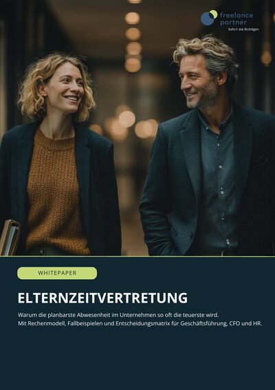 Titelseite des Whitepapers Elternzeitvertretung 2026